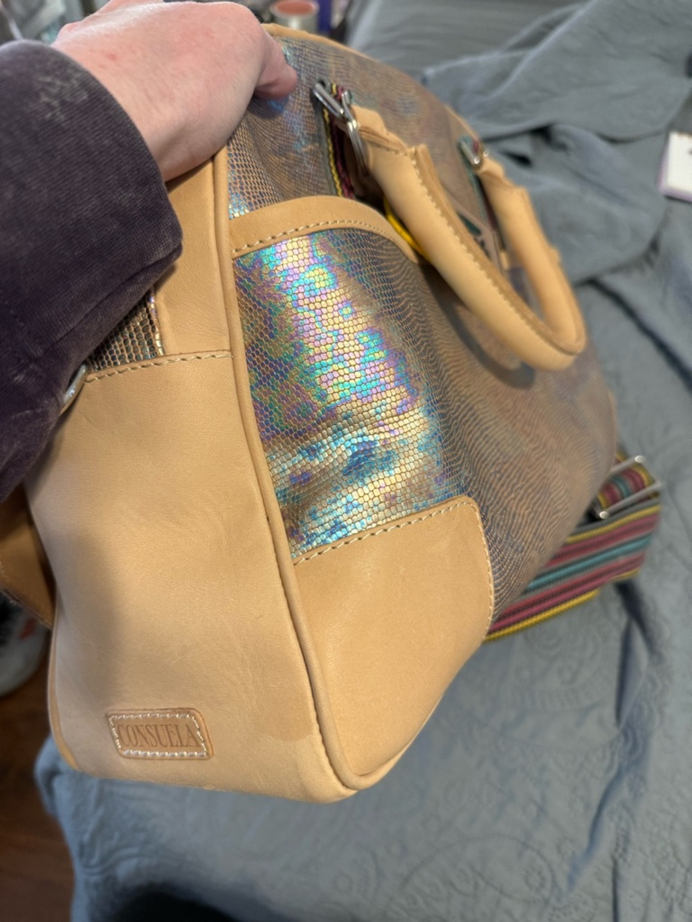 Consuela Iridescent Gloria commuter bag - Picture 12 of 12